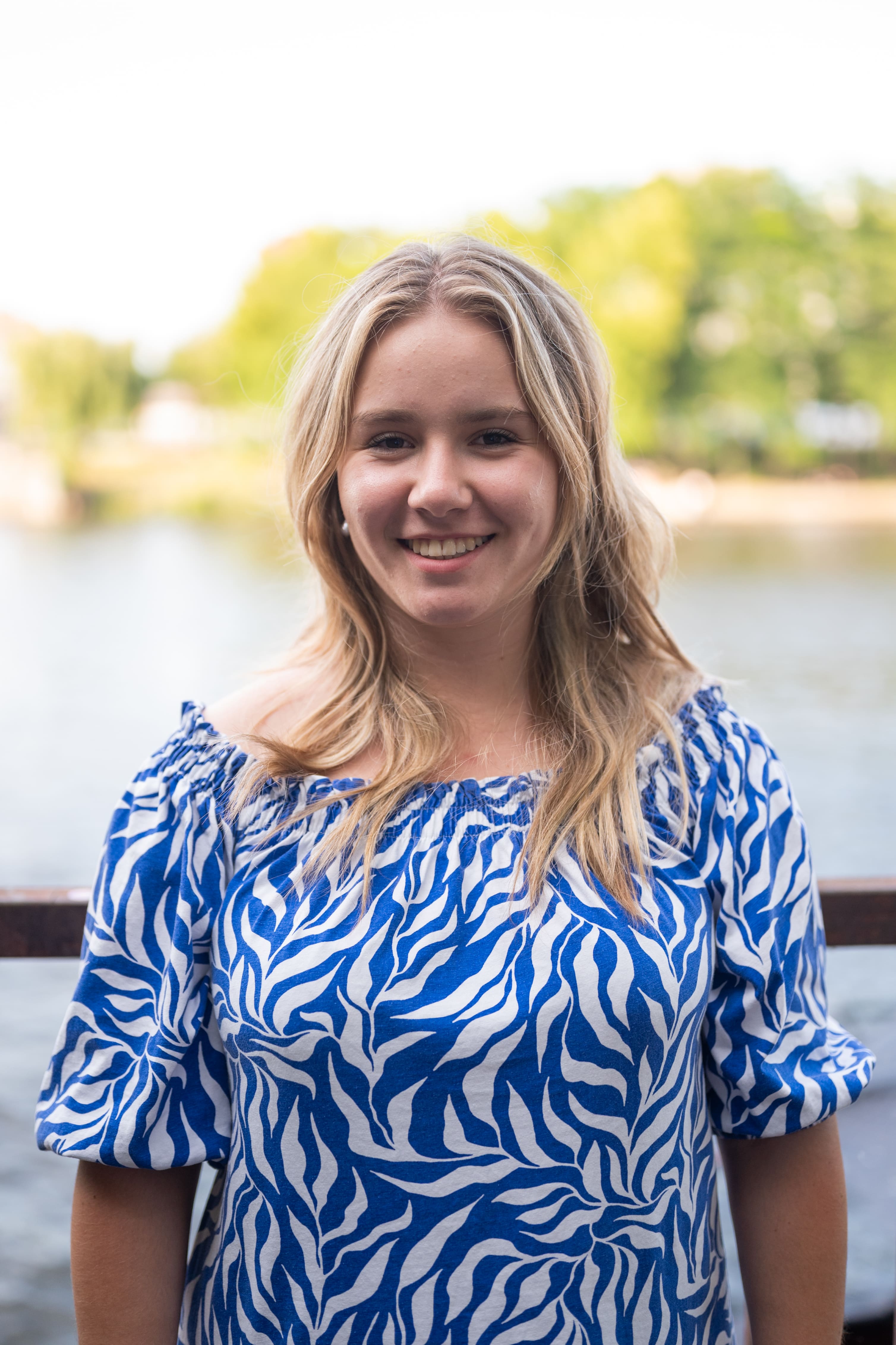 Clara Eckardt lächelnd