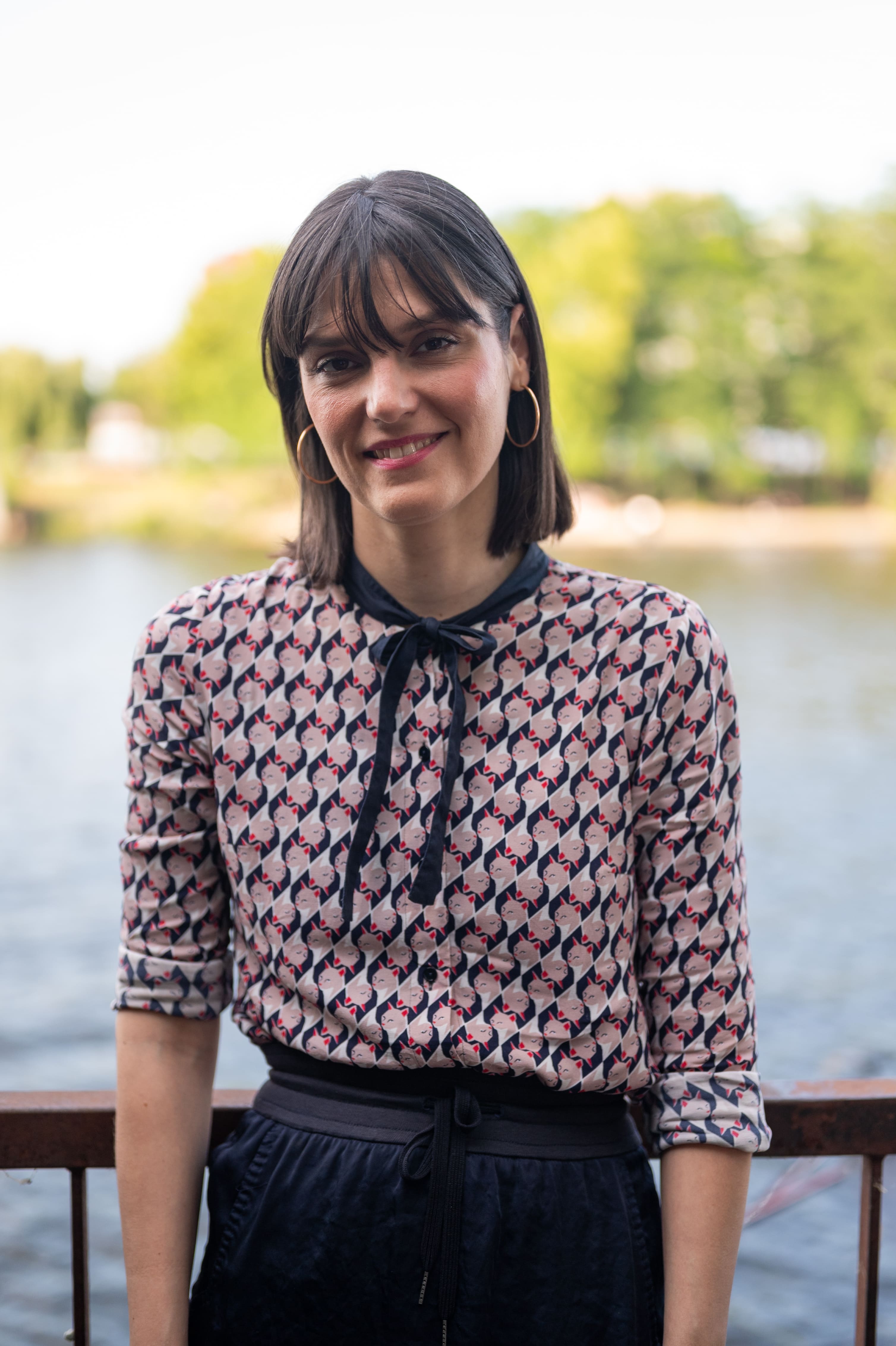 Tatjana Holter lächelnd